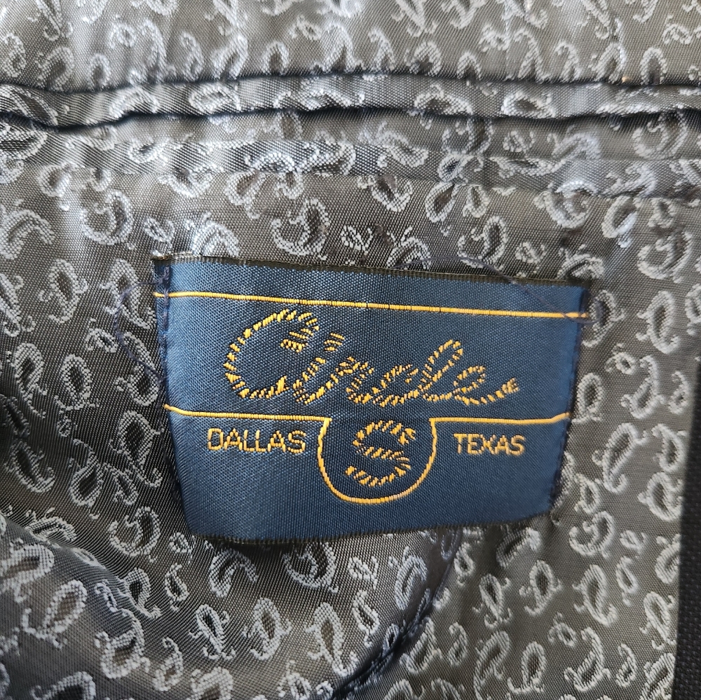 Circle S Western Blazer 52L - Picture 3 of 4